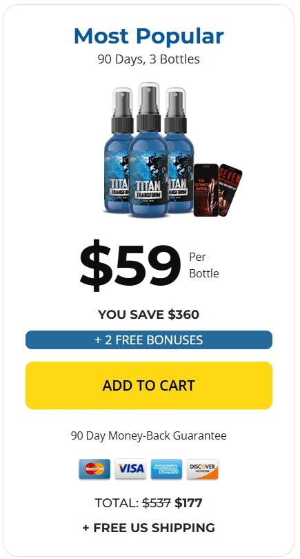 Titan Transform sale